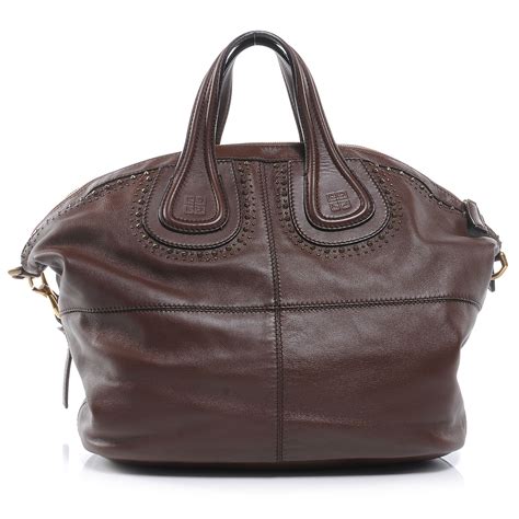 givenchy nightingale brown|Givenchy Nightingale Satchel Medium Brown .